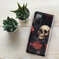 Image 11 of Goth Inspired Baroque Style Painting Skull and Flowers Tough case for Samsung®