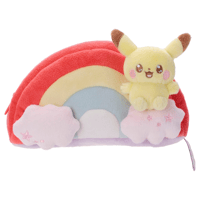 Image 1 of Takaratomy A.R.T.S Pokemon Pokepeace Plush Pouch - Pikachu Starry Sky Ver.