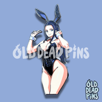 Image 4 of Bad Bunny Nico Enamel Pin