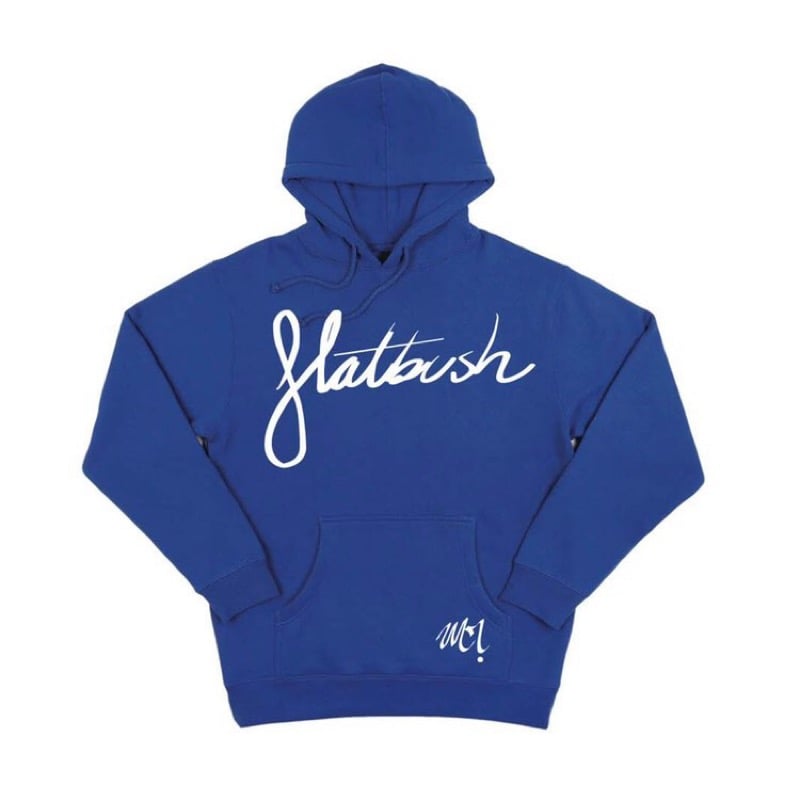 Image of Flatbush Signature Hoodie (RoyalBlue/White)