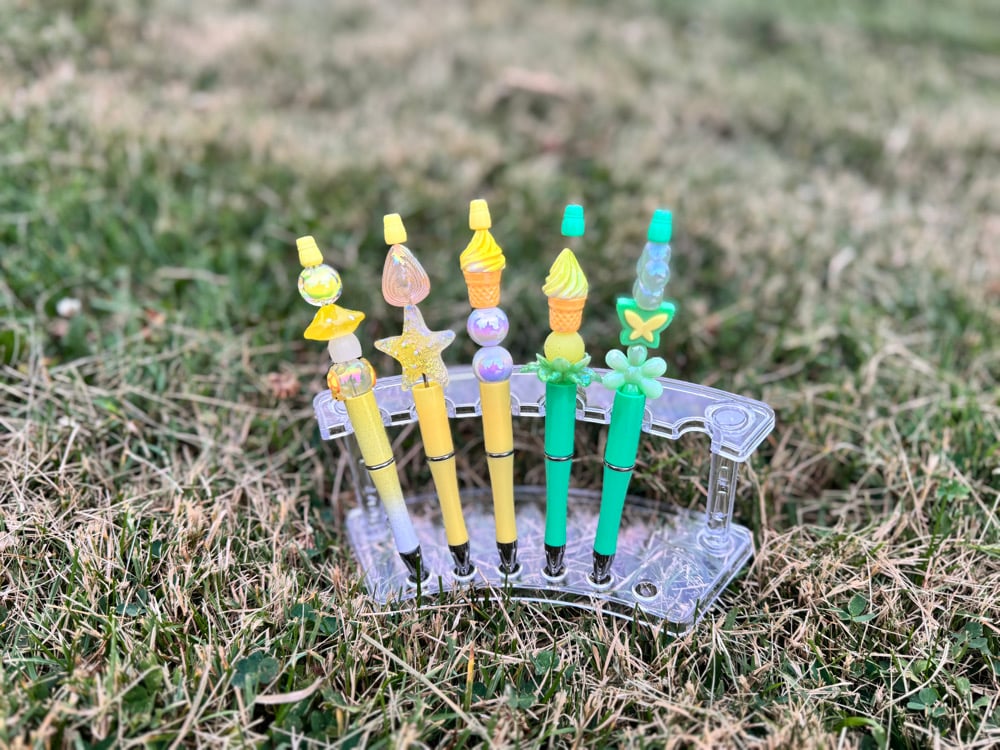 Image of Beaded Pens w Charms (spring/summer)
