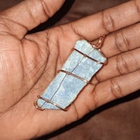 Image 2 of Blue Quartz Necklace