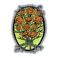 Pumpkin Tree Sticker