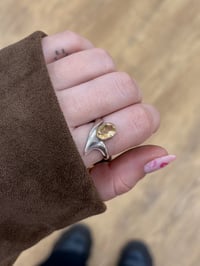 Image 1 of Citrine Edgy Wishbone