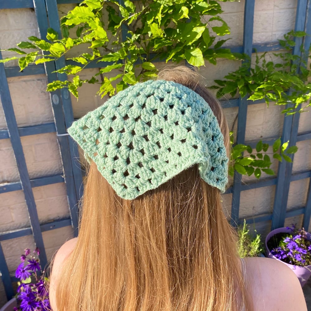 Image of Crochet Bandana