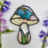 Image 1 of Harebell Mushroom Suncatcher (e)