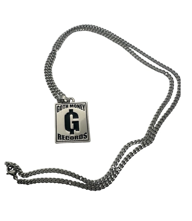 Goth money necklace