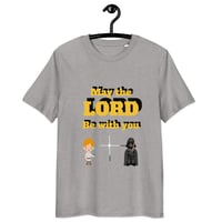 Image 20 of organic cotton t-shirt may the LORD be with you