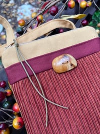 Image 1 of Fall Flavor Zippertop Carry Case With Crossbody Strap
