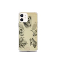 Image 8 of Vintage Book Page Anatomical Illustration Human Ear Clear Case for iPhone®