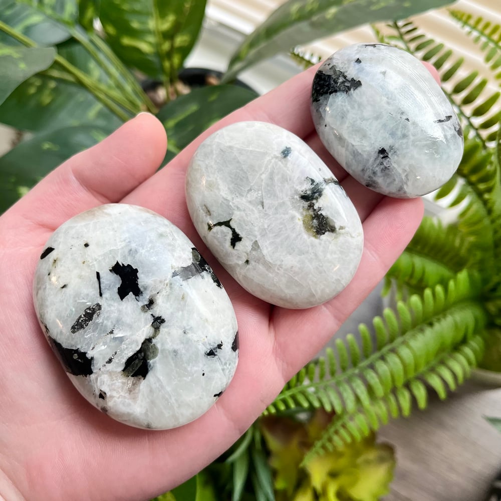 Rainbow Moonstone Palmstone