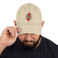 Image 1 of Distressed Dad Hat Ichnusa Beer