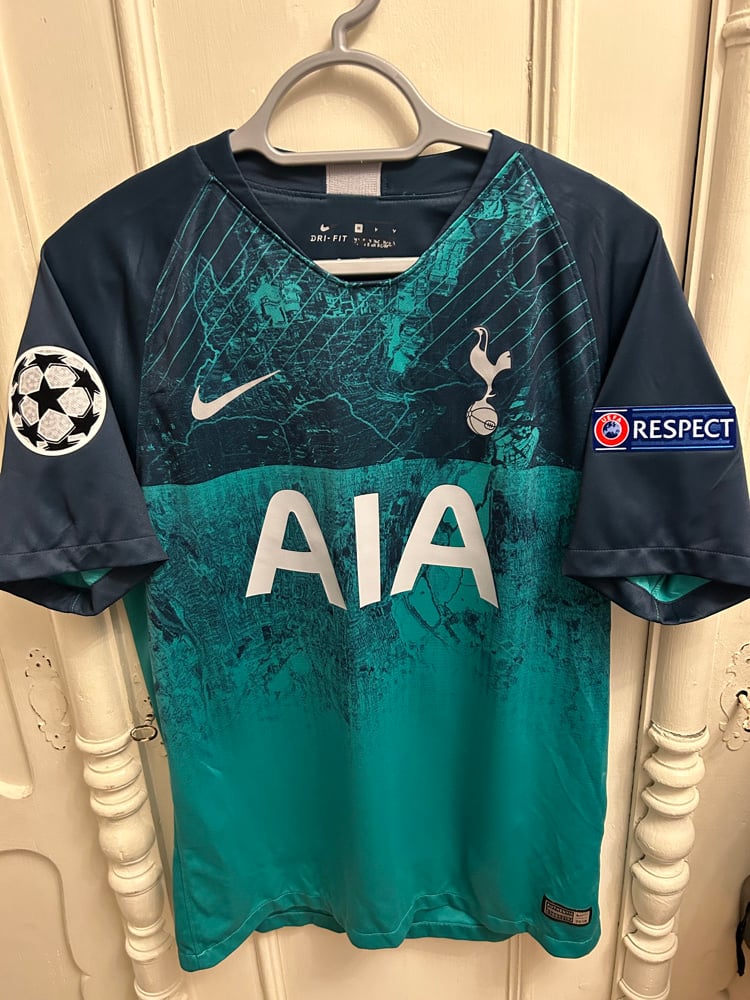 Image of Tottenham Hotspur “LUCAS 27” 2018/19 Third Shirt + patches (M)