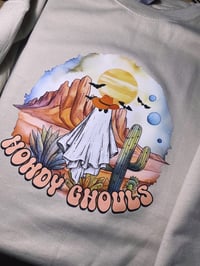 Image 2 of Howdy Ghouls Crewneck 