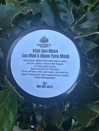 Irish Sea Moss Sea Mud & Algae Face Mask 2oz 