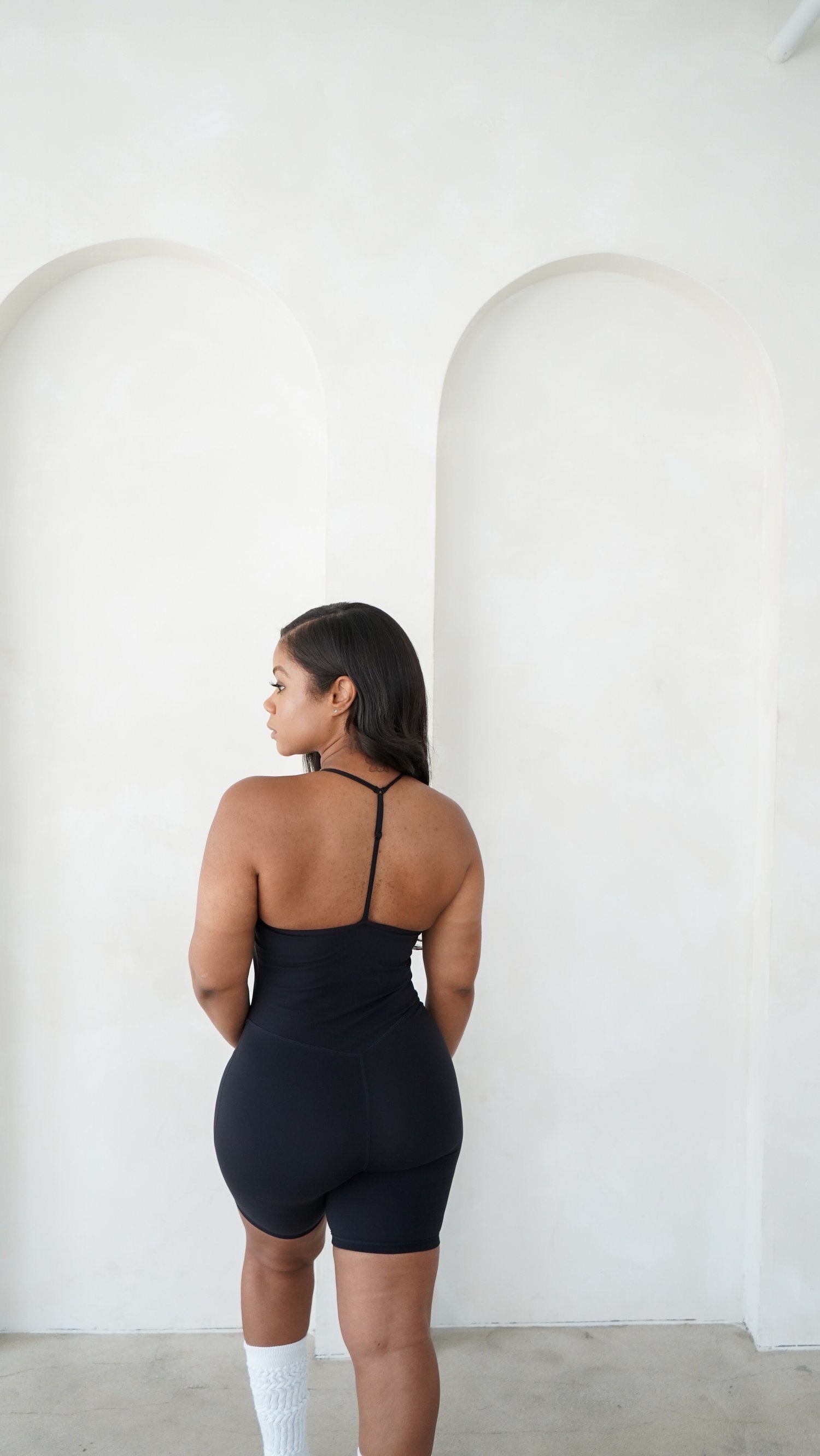 Image of T-Strap Back Romper