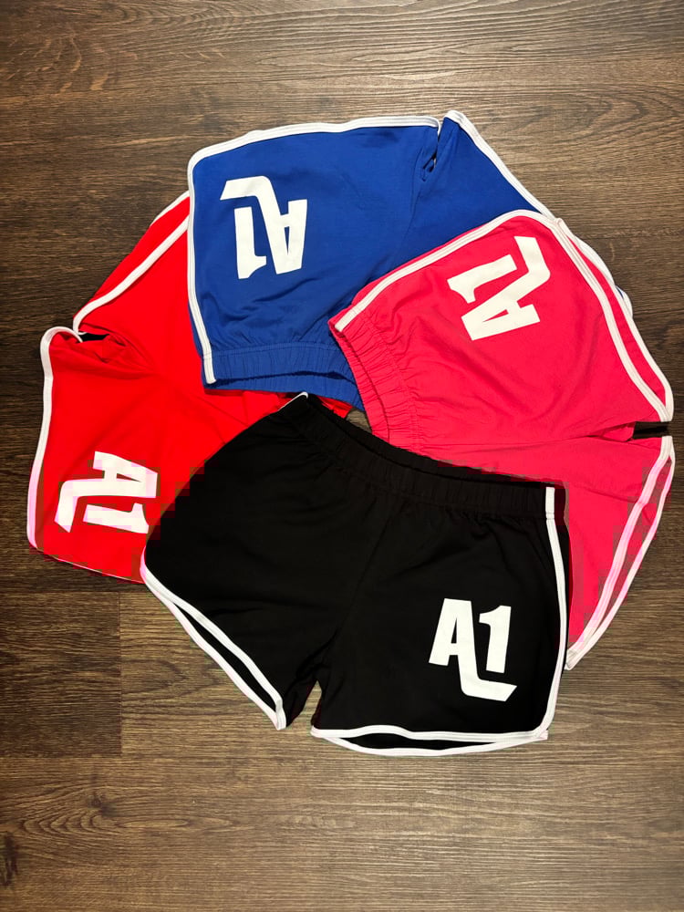 Image of A1SD1 Women Shorts (Black & White)