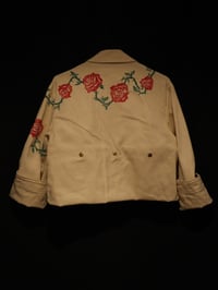 Image 3 of (L) Rose Vine Snap Crop Jacket