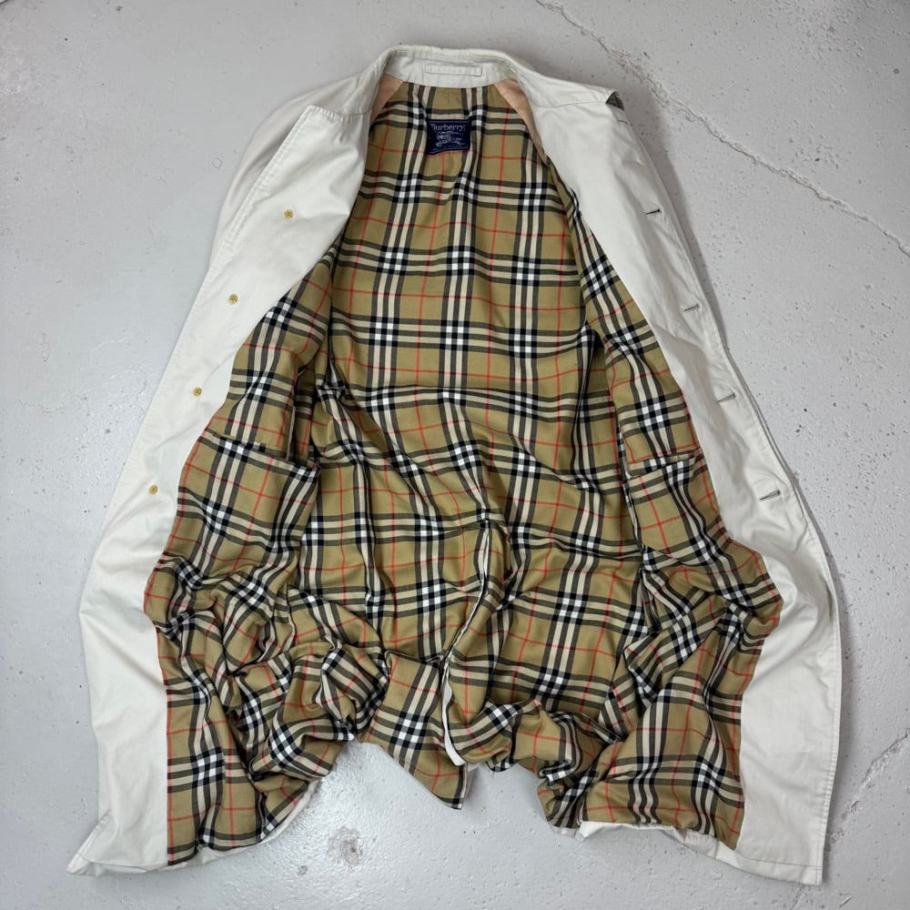 Image of 1980s Burberry Trench Coat, Size XL