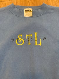 Image 2 of St. Louis STL Blue Crewneck (XL)