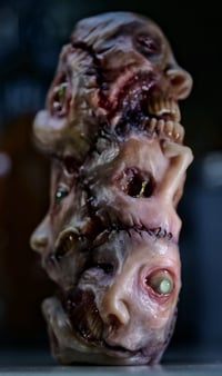 Image 15 of Face Off collectible Bic lighter sleeve, glow in the dark,  original sculpt, functional art OOAK