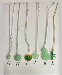 Image 2 of Green Jade Necklace