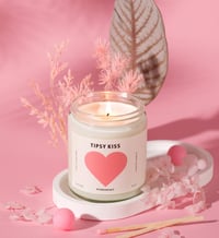 Image 1 of PINK MINT TIPSY KISS SOY CANDLE
