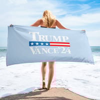 Image 1 of Trump Vance 24' Beach Towel