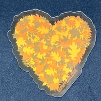 Image 2 of “Autumn Love” Die-Cut Sticker