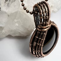 Image 3 of Black Onyx and Copper Wire