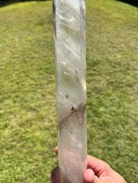 Image 4 of Large Smoky Quartz Generator With Rainbows Statement Piece #1367