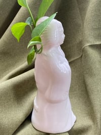 Image 5 of Golden Pothos in White Geisha Chopstick Holder