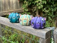 Image 5 of Painted Meowkin Sculpture