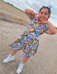 Image 1 of Bob sponge dress and bow short sleeve 