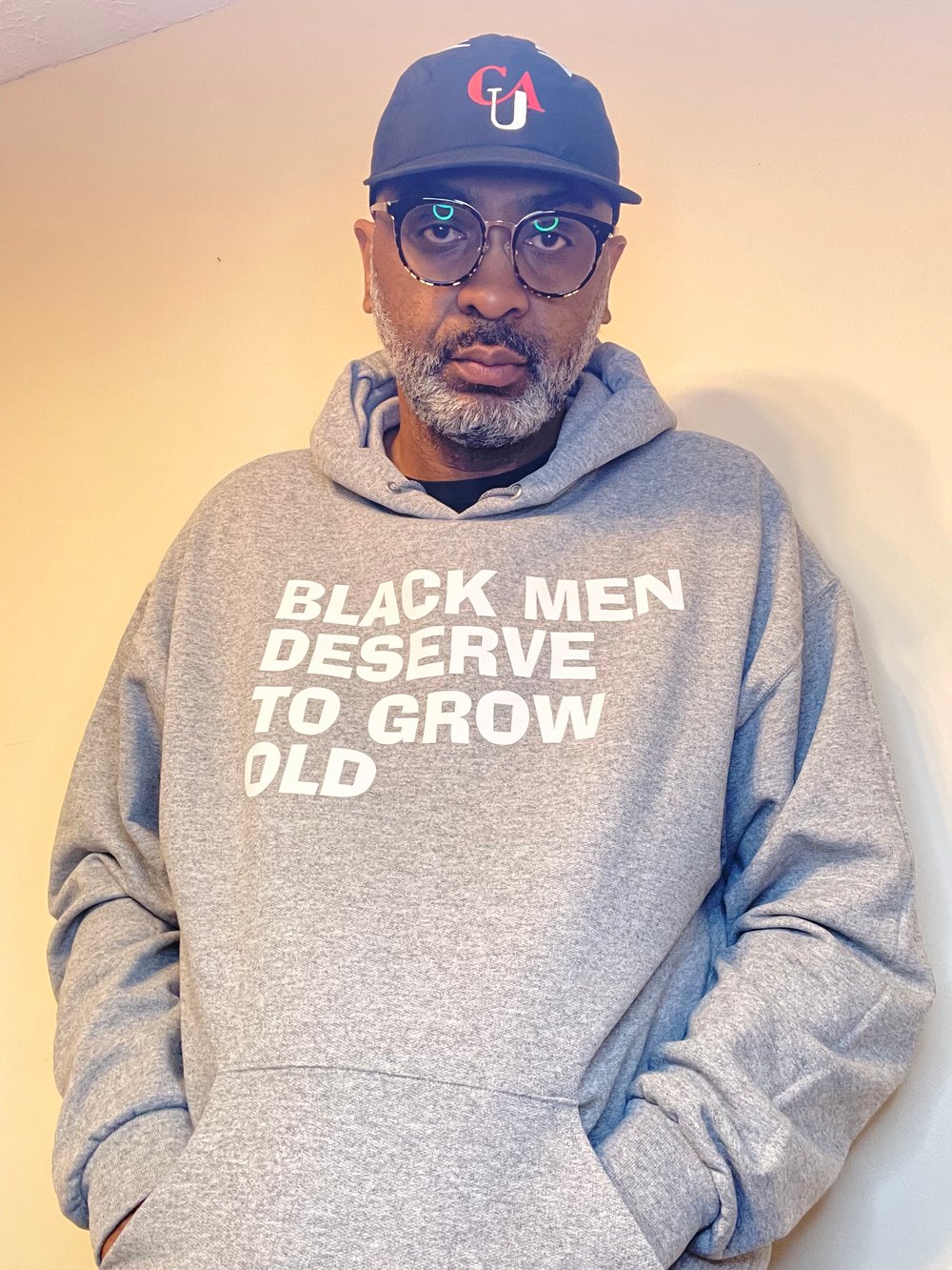 GROW OLD Unisex Hooded Sweatshirt 