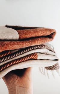 Image 1 of Giant patchwork scarf 