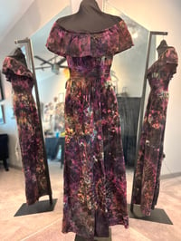 Image 5 of XSmall Ruffle Tie Dye Dress