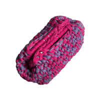 Image 1 of Pink and Purple Clasp Bag 