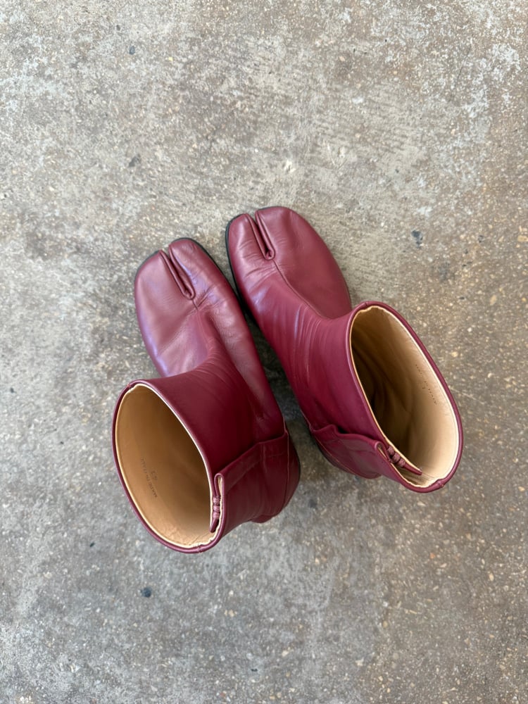 Image of Margiela Wine Red Tabis