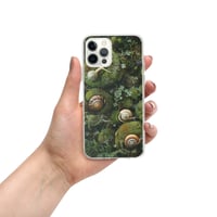 Image 14 of Flora and Fauna Goblincore Grunge Snails and Moss Clear Case for iPhone®