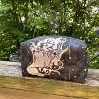 Image 4 of nocturnal jesters quilted pouches!