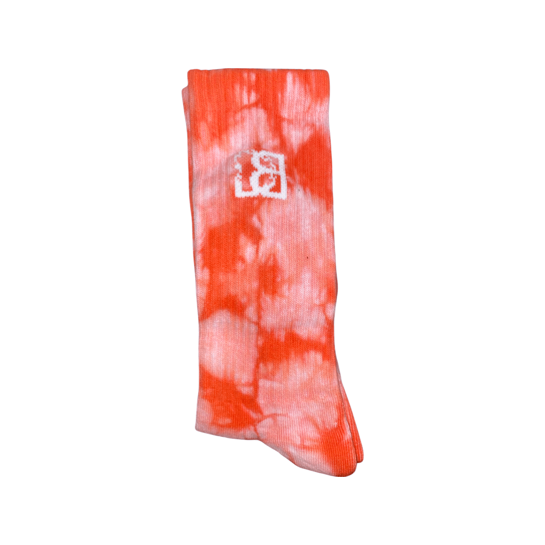 Red tie dye socks | Different Breed London
