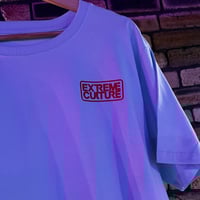 Image 2 of Extreme Culture® - (X LARGE) Exclusive T-Shirt Blue + Red 