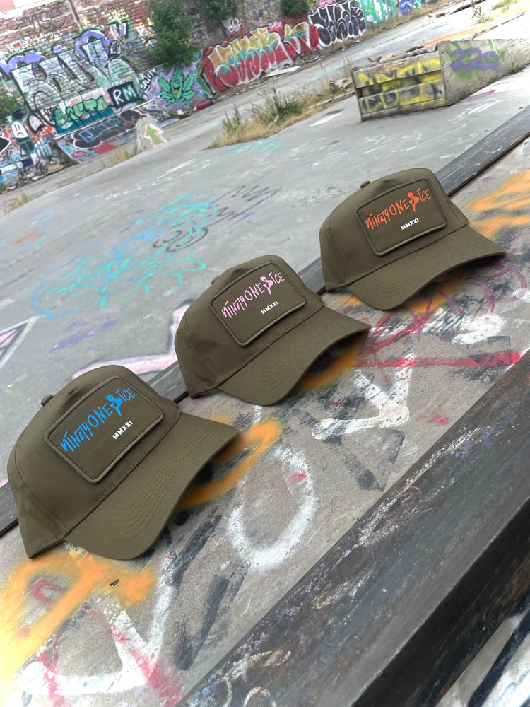 Image of Khaki Green Snapback Cap
