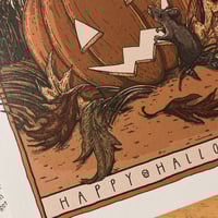Image 3 of Halloween Tarot A5 Mini Print