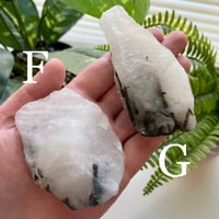 Image 4 of Green Tourmaline in Quartz Specimens 