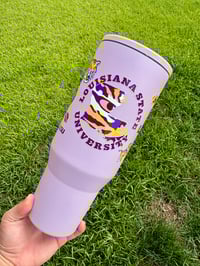 Image 1 of 40oz stainless steel Louisiana Tumbler