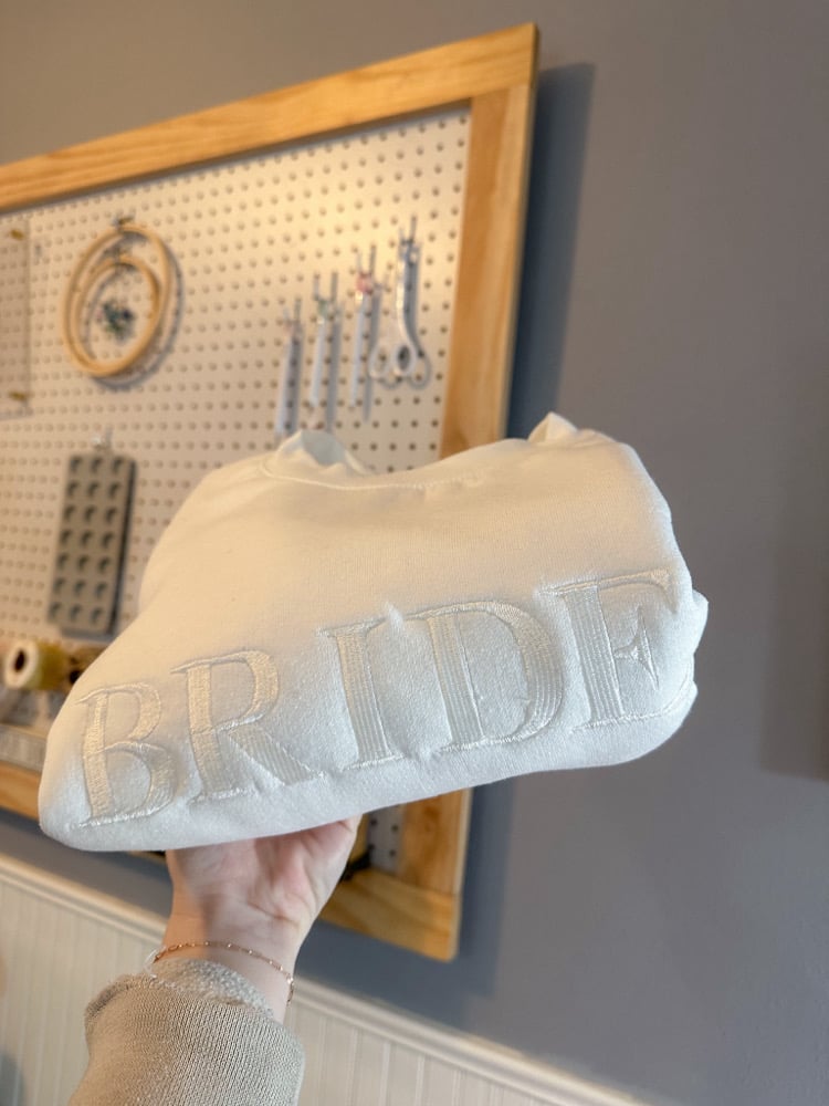 Image of Bride Crewneck