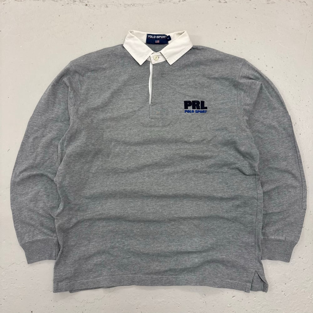 Image of 1990s Ralph Lauren Polo Sport Rugby Shirt, Size Large