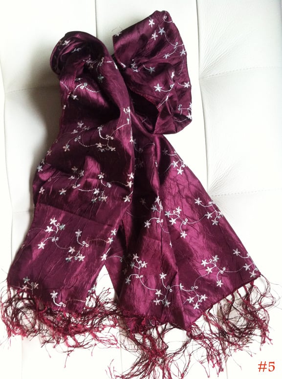 Image of silk scarf567